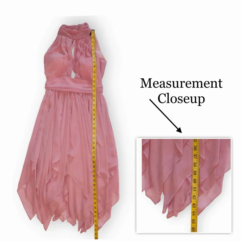 Michael Costello x REVOLVE Andrea Dress in Blush Size Small - Picture 6 of 8